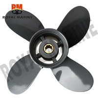 Propeller 9 1/4X10 For Honda and Yamaha Outboard BF8D BF9.9D BF9.9 BF15A BF15D BF20 8 Splines 58134-ZV4-010AH