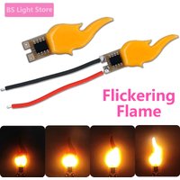 5V New LED Cob Candle Flame Bead DC3-5V 1800K 20mA Suitable for Birthday Party Decoration Light Bulb Accessories Candle DIY