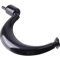 AliExpress spz Banana tube silencer exhaust chamber silencer for 49cc 60cc 66cc 80cc 100cc 2 stroke gas engine electric bike