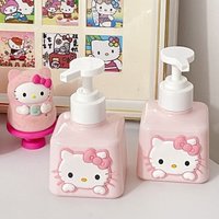 Hello Kitty Inspired Empty Squeeze Bottles Kawaii Anime Character Leakproof Travel Accessories for Toiletries Gift space saving