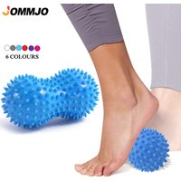 Peanut Ball Foot Massage Ball,Spiky Massage Ball for Trigger Point Therapy,Deep Point Massage,Plantar Fasciitis,Neck Pain Relief