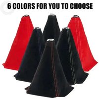 Hot Sale 1PCS Car Gear Shift Knob Flocking Cover Universal Shifter Boot Dust Cover Suede Waterproof Decorate Car Interior