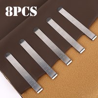 4/8pcs Hemming Clips Stainless Steel Sewing Clips Measurement Ruler Marking Sewing Project Quilting Supplies (3 Inches)