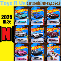 2025N Original Hot Wheels Car Boys Toys 1/64 Diecast Carro BMW Ford GT Truck Formula E GEN3 Feline Lucky Porsche 911 Turbo Gift