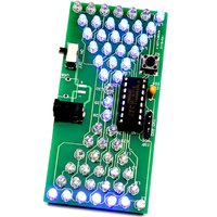 LED Electronic Hourglass DIY Kit 5V Single Chip Hourglass Flashing PCB Welding Production