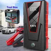 EAFC Rozruchowywacz Samochodowy 600A / 1200A / 2000A Przenośny Power Bank Rozruchowy do Akumulatorów Samochodowych 12V Urządzenie do Rozruchu Samochodów Benzynowych i Diesla