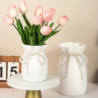 Plastic Vase Bohemian Style Home Decor European Vase, Used for Wedding, Dining Table, Living Room, Office, Bedroom Decoration