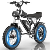 AliExpress NONE YVY C20 1500W Electric Bike 48V 20Ah 50km/h Full Suspension 20