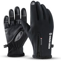 Motorcycle Gloves Moto Gloves Winter Thermal Fleece Lined Winter Water Resistant Touch Screen Non-slip Motorbike Riding Gloves