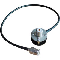 1pc 1/4 Inch 3/8 Inch Thread Antenna Base Tripod Antenna Mounting Bracket Portable Outdoor M-Tube Antenna Base UV+Shortwave