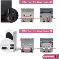 1/2/5/10pcs XSS XSX HDMI Port Connector Socket for Xbox Series X / Xbox Series S Replacement HDMI-Compatible Port Socket