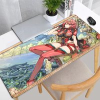 Large Mouse Pad Xenoblade Chronicles Gaming mouse pad Computer Office Accessories Mouse Mats Bottom Anti slip Keyboard mousepad