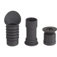 Tactical 38-45mm Anti-impact Flexible Tactical Eye Guard Recoil Protector Cover for Rifle Scope Eyeshade Shockproof Telescope Ey