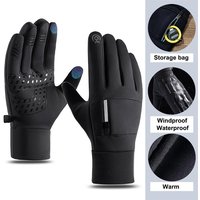AliExpress NONE Men's Women's Winter Warm Gloves Windproof Touchscreen Gloves Outdoor Sports Running Cycling Fishing Skiing Glove