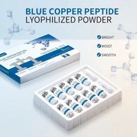 2 Boxes Blue Copper Peptide Freeze-Dried Powder Set Skincare Moisturizing, Hydrating, And Smooth