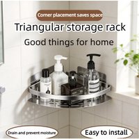 Shower Gel Holder for The Bathroom Bathroom Toilet Paper Holder Shelf Without Drilling Home Restroom Accessories Storage