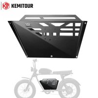 For super73 s2 Luggage Cargo Storage Basket Middle Box Frosted Baking Electric Bike Motorcycle Accessories Alloy Aluminum