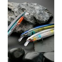 Fishing Lure Floating Minnow 130mm 20g Flash Blader Wobbler Long Casting Hard Bait For Pike Bass
