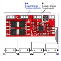 1Pc Smart Electronics 4S 30A High Current Li-ion Lithium Battery Charger Protection Board Overcharge 14.8V 16.8V