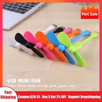 Mini-USB-Lüfter, flexibler, biegsamer Lüfter für Powerbank, Laptop, PC, AC-Ladegerät, tragbarer Handlüfter für Computer, Sommer-Gadget