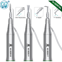 AI-SGR-D/SGS-Y/SGO-T External Spray Stainless Steel Dismantlable Micro Saw 3:1 Bone Cutting Dental Korea Implant Handpiece Tools