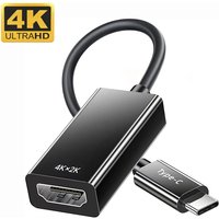 Type C to HDMI-compatible Adapter Converte Cable For Laptops Tablet TV MacBook Pro 4K Adapter USB 3.1 Male to HDTV Female Cable