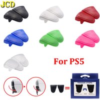 JCD Anti-slip L2 R2 Trigger Extender Lengthened Extended Buttons Kit For PS5 Gamepad Controller Analog Extenders For Game