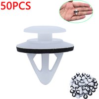 50Pcs For Mazda 2 3 6 Replaces G18K-51-SJ3 Door Trim Panel Retainer Nylon Auto Fastener Clips Car Styling Rivets Kit 11.5mm Hole