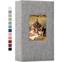 Linen Photo Album 300 Pockets for 4x6 Photos Books Slip-in Picture Albums Wedding Baby Family Anniversary Photo Storage