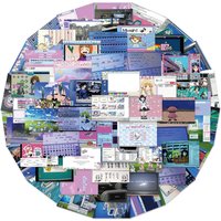 64Pcs Creative Webcore Ancient Poster Phone Case Decoration DIY Notebook Water Cup Desktop Personalized Stickers