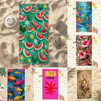 Beach Towels with Fun Prints , Soft towels suitable for travel, swimming pools, vacations and beach days.