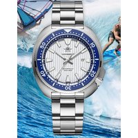 ADDIESDIVE Luxury Men's Watches Stainless Steel Sapphire Crystal Quartz Watch for Men Luminous 20Bar Waterproof NEW Wristwatches