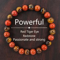 Fashion Commuter Bracelet Jewelry, Beaded Bracelet for Women, Tiger's Eye Stone Bracelet with Beads.