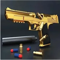 E12Educational Toy Gun Shell Ejecting Toy Foam Soft Bullet Blaster for Kids Boys Adults Airsoft Pistol Children Birthday Gift