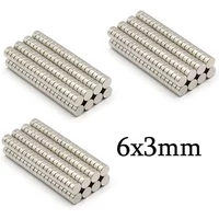 6mmx3mm Super Strong Round Neodymium Magnet Powerful Magnets N35 small Permanent Magnetic NdfeB Refrigerator Magnet 6x3