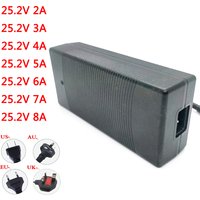 DC 25,2 V 2a 3a 4a 5a 6a 7a 8a dreistufiges Ladegerät für Polymer-Lithium-Ladegerät