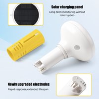7-in-1 Tuya Zigbee Water Quality Meter Solar Smart WiFi Pool Tester For Pool Testing Tester PH ORP Dissolved Solids No Zigbee