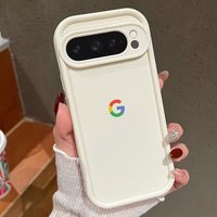 Featuring The Letter Color G Custom Case For Google Pixel 10 ProXL 9 Pro XL 8A 7 8 9 10 Pro 7A Solid Color Shockproof Soft Cover