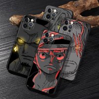 Luffy Shanks Law Anime Funda For iphone 17 Case For iPhone 16 15 11 12 13 Mini 17 Pro Max 16 Plus 17E 16E Air Case Soft Cover