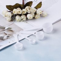 10PCS Measuring Spoons Coffee Protein Milk Powder Scoop Kitchen 1/3/5/10g