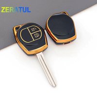 For Suzuki For Amagatarai For SX4 SWift Liana Alto Igins Esteem Baleno GR TPU Car Key Case Cover Shell Fob Holder Protector