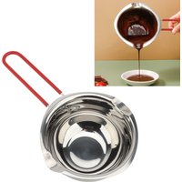 500ml Chocolate Melting Pot 304 Stainless Steel Melting Pot For Melting Butter Cheese Candy Chocolate And Candle Wax