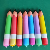 Cartoon Themed Designs Giant Pencil Wooden Classroom Decor Big Wood Pencil School Office Supplies Huge Inflatable Pencil