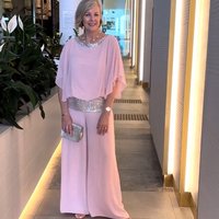 2024 New round Neck Sequin Color Block Batwing Sleeve Wide Leg Pants Set Women's Casual Sportswear Fashionable Commute Outfit