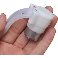 DC 3V 3.7V 5V 6V Small Mini Peristaltic Dosing Pump Micro Self-priming Suction Liquid Lab Ink Squeeze Sampling Pump