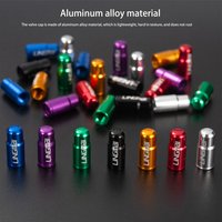2pcs Aluminum CNC Bicycle Tire Valve Cap MTB Road Bike Tube Tyre Gas Nozzle Cover for AV FV Schrader Presta Valve Dustproof