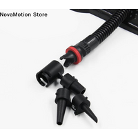 1Set Sup Pump Nozzles Air Kite Valve Adapter Paddle Inflatable Boat Adapter Standard Schrader Paddleboard Nozzle Pump Converter