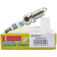4/6pcs IK20-5304 Iridium Spark Plug For Toyota Honda Audi Nissan Volkswagen BMW Volvo Mazda Mitsubishi Peugeot IK20 5304