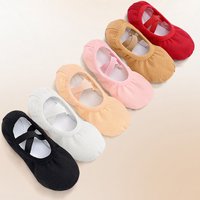 Ivoogle Girls Kids Ballet Pointe Shoes Adult Gymnastics Training Shoes Professional Studio-Approved Dance Slippers 7 Colors