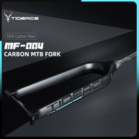 29er Rigid 100x15mm Full Carbon MTB Fork UD 29er for Mountain Bicycle Hard Fork Tapered Thru Axle 15mm